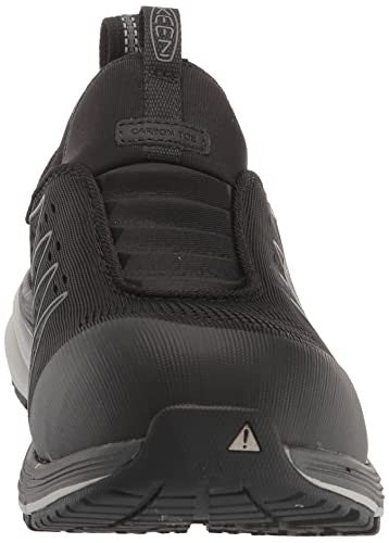 KEEN Utility Men's Industrial Work Shoes, Composite Toe, Size 9, Vapor/Black