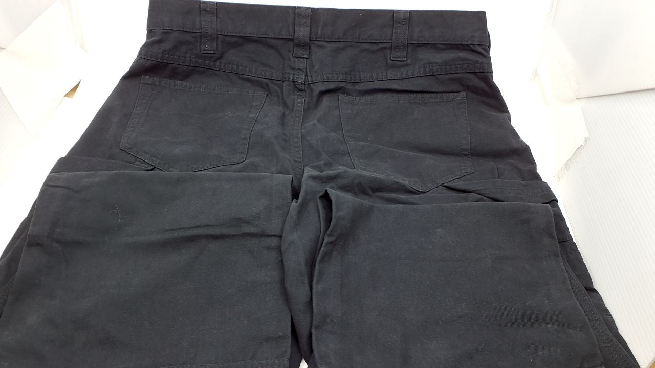 Men's Utility Carpenter Pants, Black, 32W x 32L, Relaxed Fit
