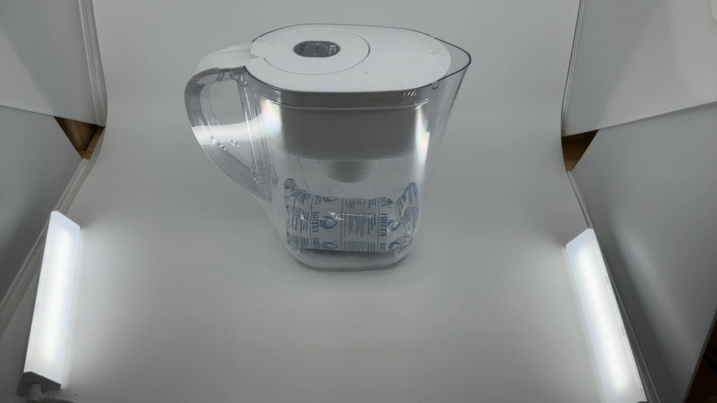 Brita 6-Cup Water Filter Pitcher BPA Free w/ 1 Standard Filter White