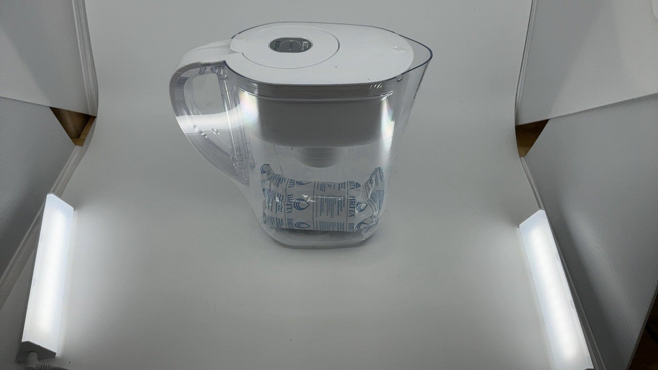 Brita 6-Cup Water Filter Pitcher BPA Free w/ 1 Standard Filter White