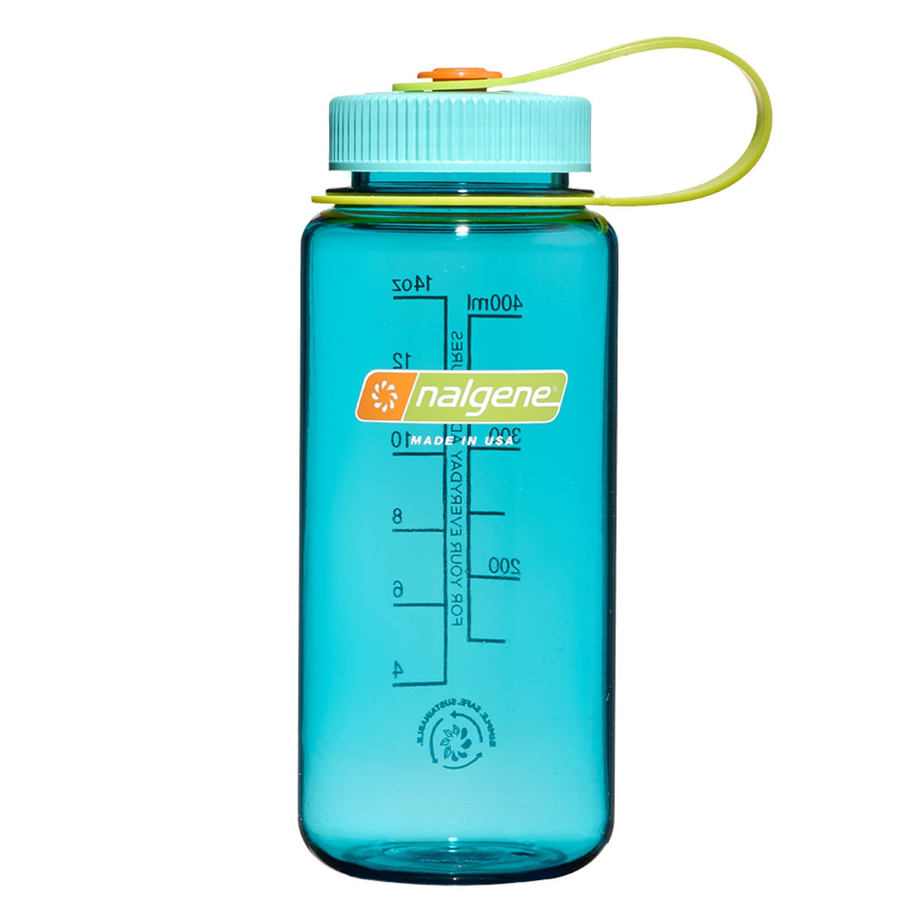 Nalgene Sustain 16 Oz Wide Mouth Water Bottle Cerulean BPA-Free