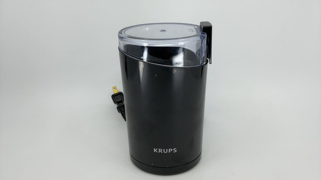 KRUPS F20342 Electric Coffee Grinder 3 oz Black 200W Stainless Steel Blades