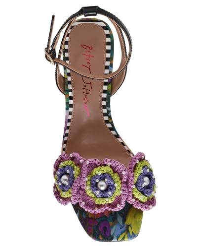 Betsey Johnson Women's AINSLEYY, Bright Multi, 8.5