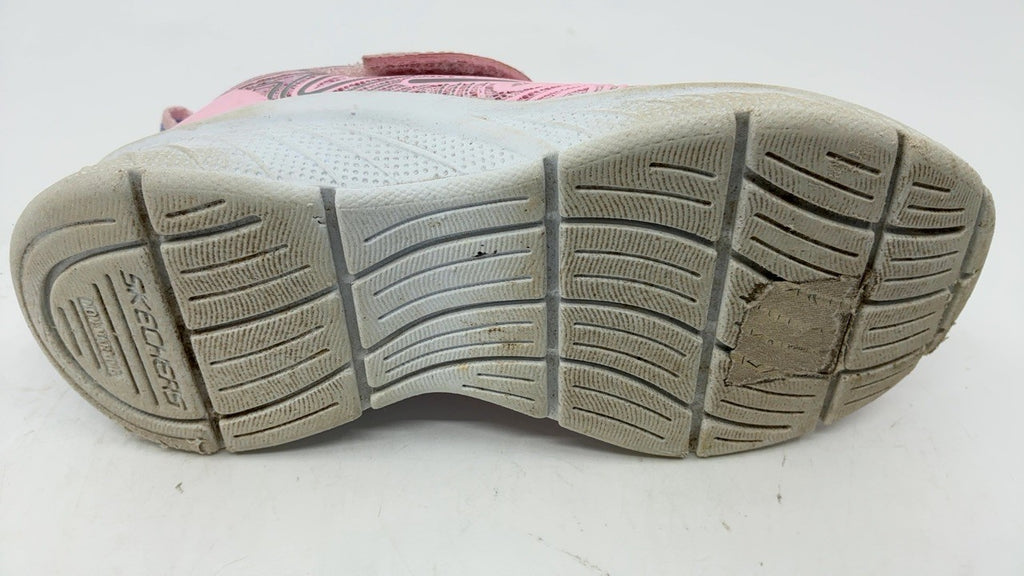 Skechers Toddler Sneakers, Microspec Plus Swirl Sweet, Light Pink, Size 8