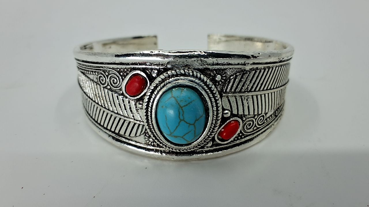 Turquoise Open Bracelet