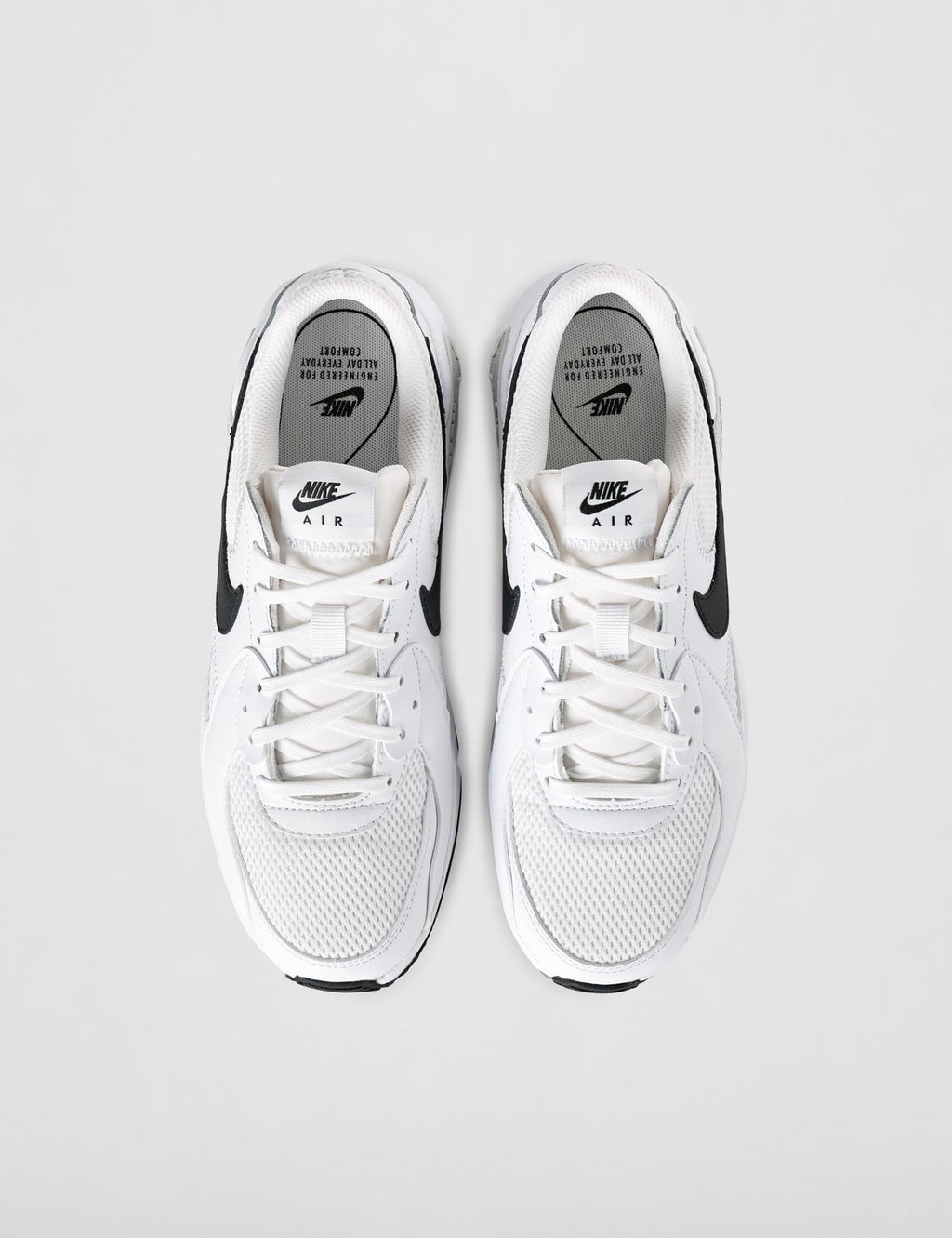Nike Women's Air Max Excee White/Black/Pure Platinum 9 Medium