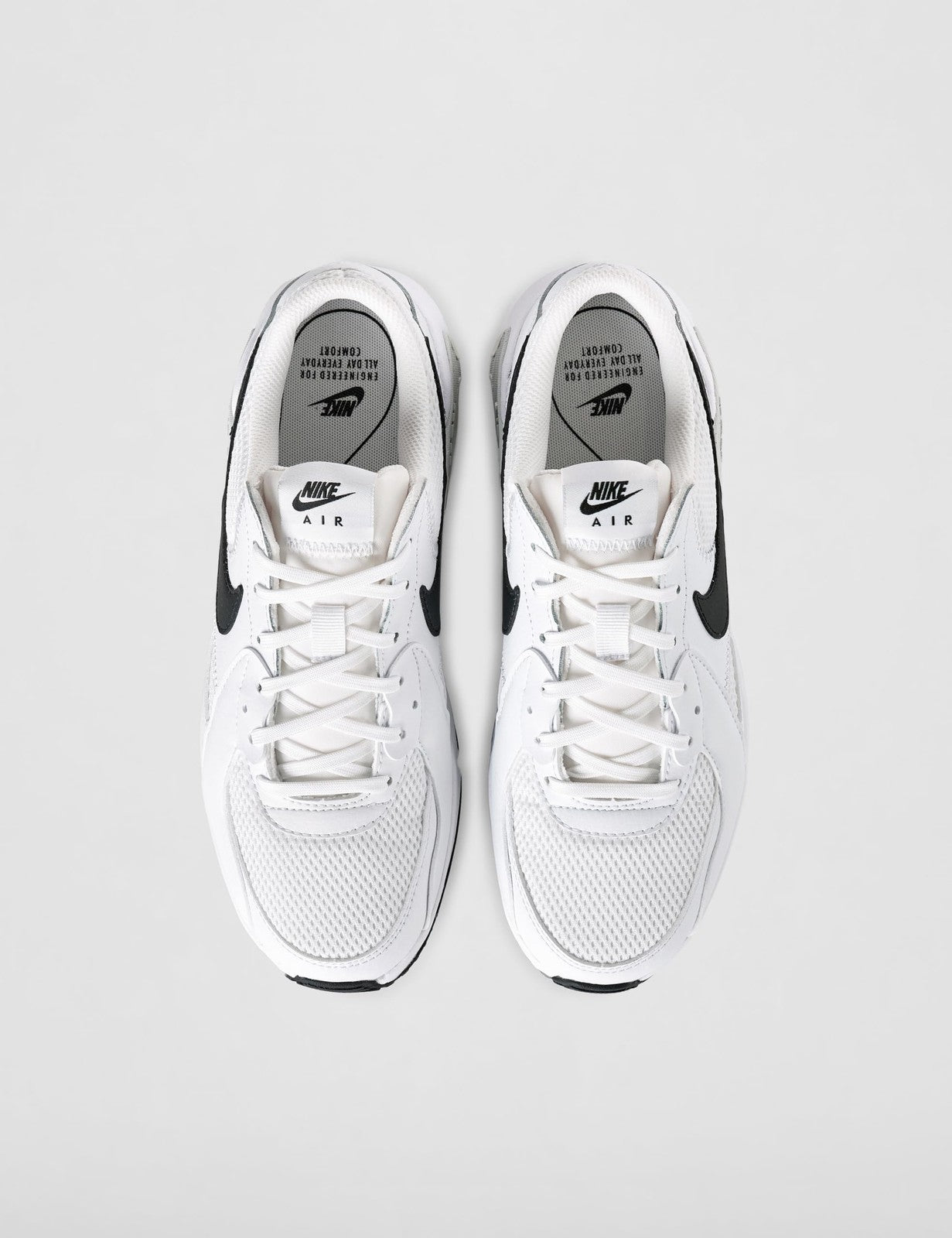 Nike Women's Air Max Excee White/Black/Pure Platinum 9 Medium