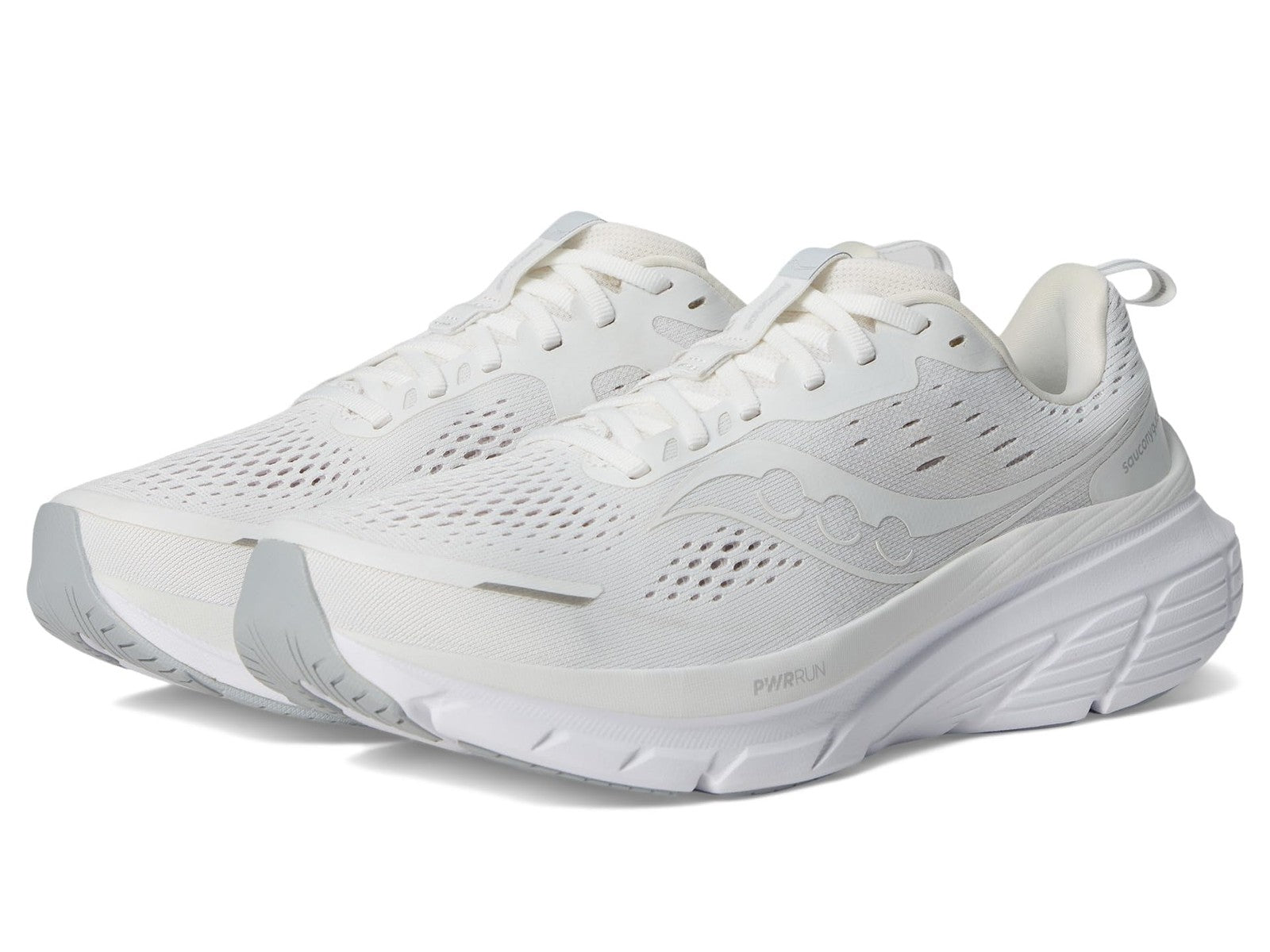 Saucony Men's Guide 18 Sneaker, Ivory, 10.5