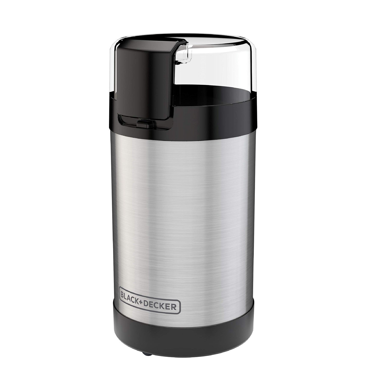 2/3 Cup Coffee Grinder, BLACK+DECKER, One Touch Control, Stainless Steel