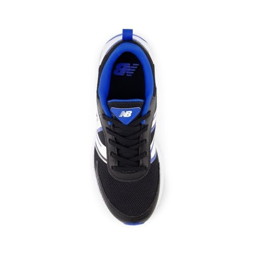 New Balance Kids' Dynasoft 545 V1 Lace-Up Running Shoe, 4.5 M, Black/Blue