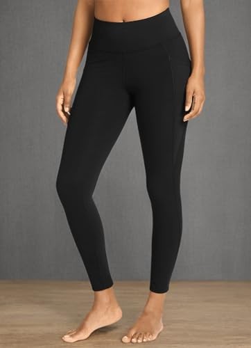 Jockey Women's Activewear Premium Utility 7/8 Legging, Black, M