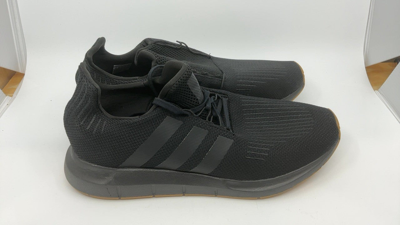 adidas mens Swift Run Core Black/Core Black/Core Black 14