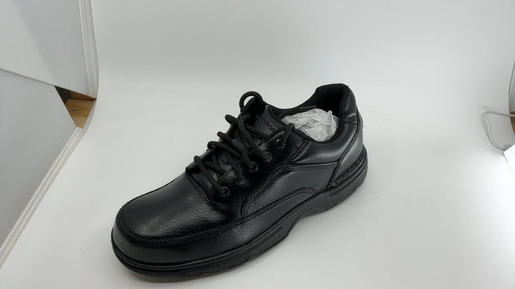 Rockport Men's Eureka Walking Shoe, Black, 9.5 Wide