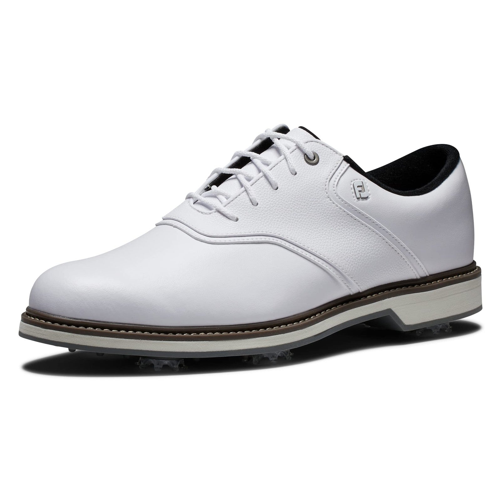 FootJoy Mens Fj Originals Golf Shoe, White/White, 12 US