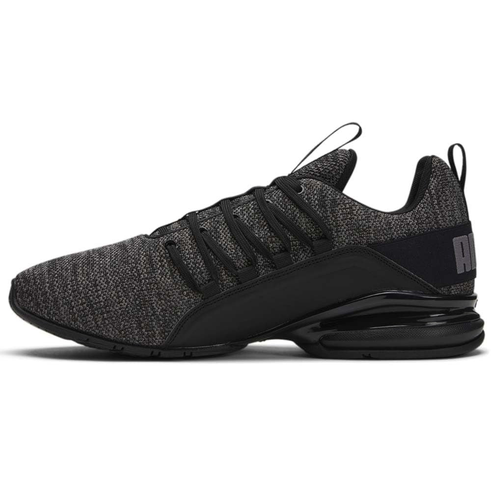 PUMA Mens Axelion Cross Trainer, Multi PUMA Mens Black-Castlerock, 7