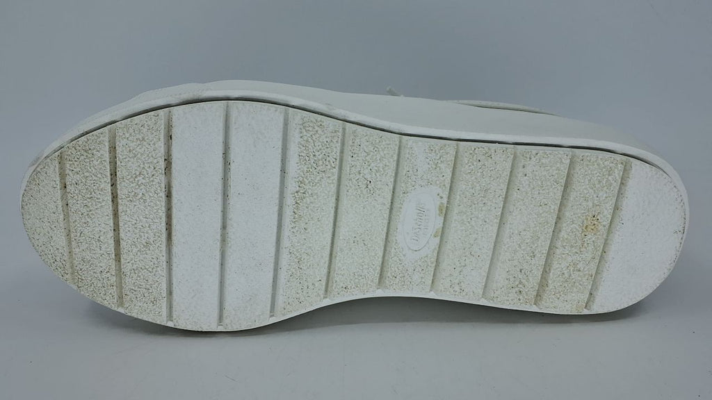 Dr. Scholl's Shoes Women's Time Off Go Sneaker, White Smooth, 7