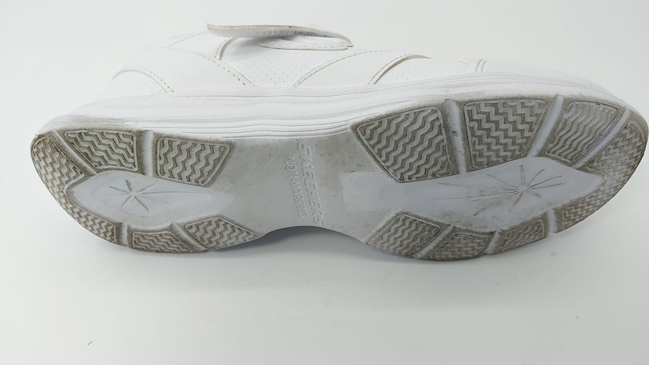 SKECHERS Kids Glimmer Kicks 81445L White 4.5 Big Kid Sneakers