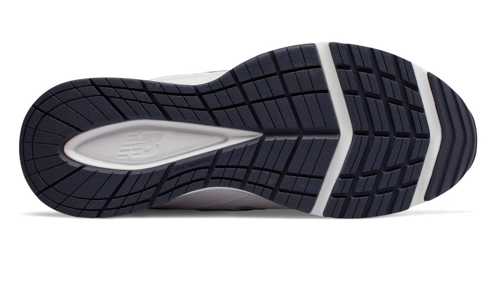 New Balance Men's 608 V5 Casual Comfort Cross Trainer, White/Navy, 9