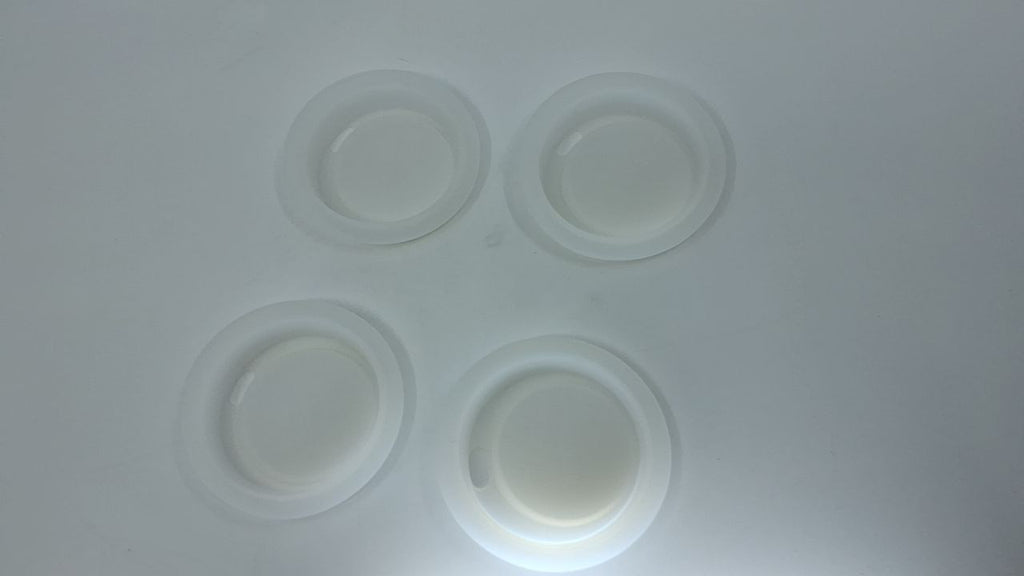 Jarware Translucent 82673 Wide Mouth Drink Lid, Set of 4
