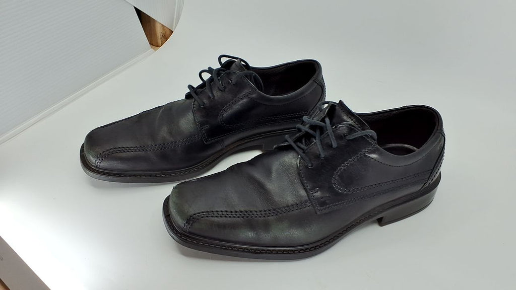 ECCO Men's New Jersey Tie Oxford,Black,40 EU (US Men's 6-6.5 M)