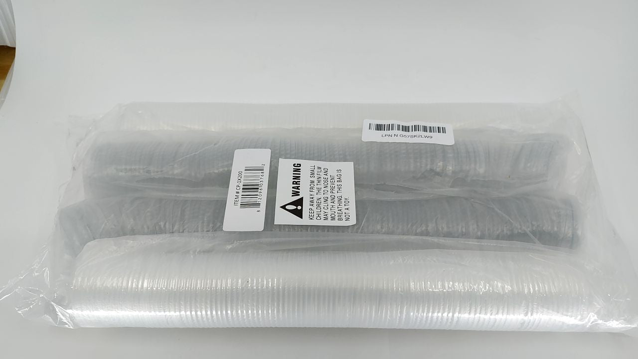 1 Oz Plastic Portion Cups w/ Lids - 200 Sets, Clear Souffle Cups