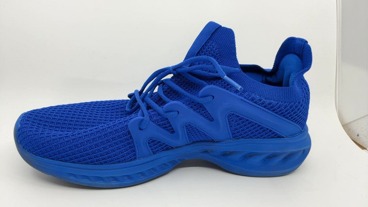 Light Blue Men's Slip-On Running Shoes 11 Pujcs Athletic Sneakers