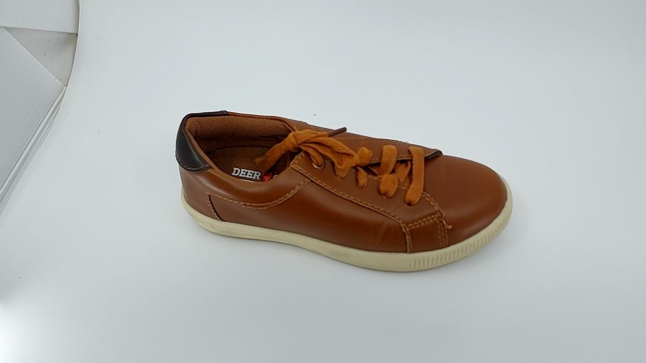 Boys' Joshua Dress Fashion Sneaker 13.5 Little Kid Dark Tan/Brown