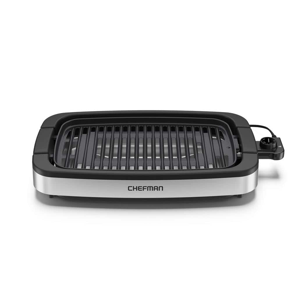 Chefman 6 Serving Electric Indoor Grill, w/ Temperature Control, Smokeless