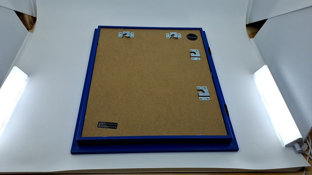 Kids Artwork Frame w/ Magnetic Door & Storage for 100 Art Pieces