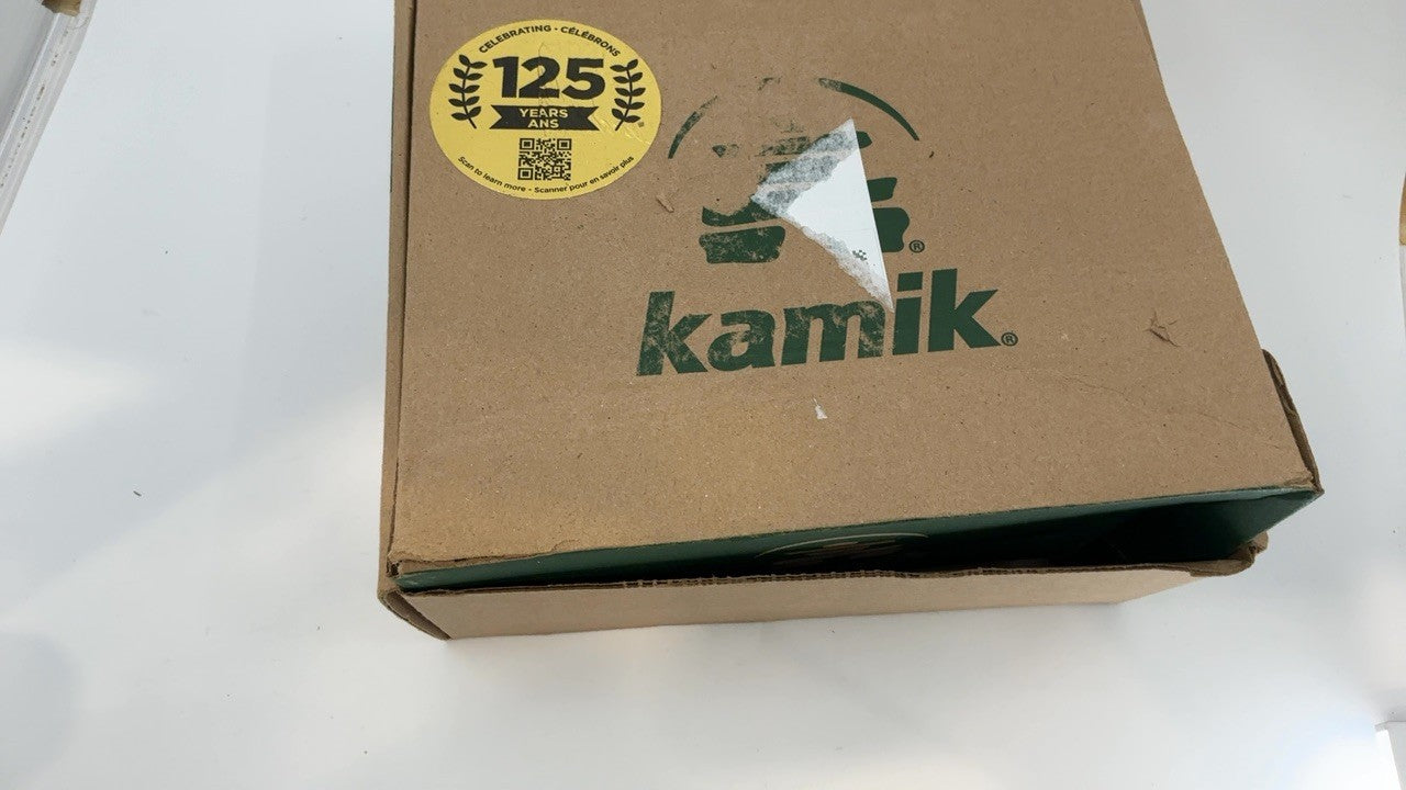 Kamik Kids' Snobuster 2 Winter Boots, Black/Charcoal, 11 Little Kid