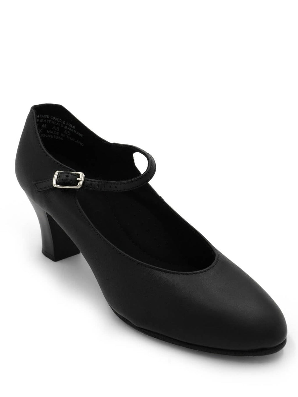 Capezio Women's Student Footlight, Black,7 M US