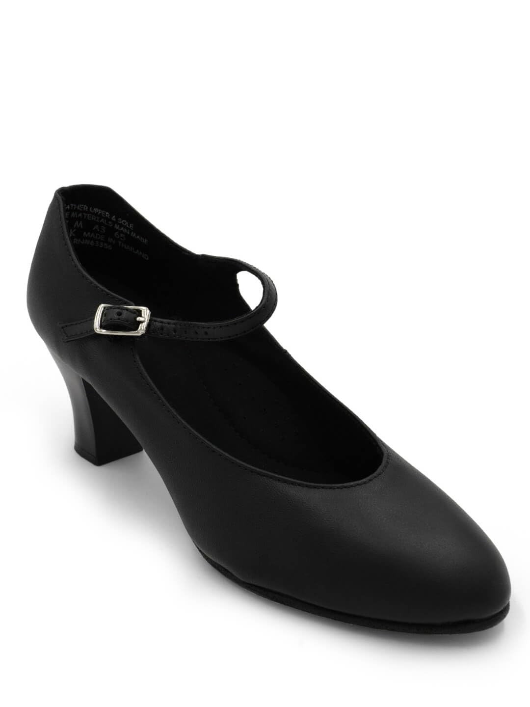 Capezio Women's Student Footlight, Black,7 M US