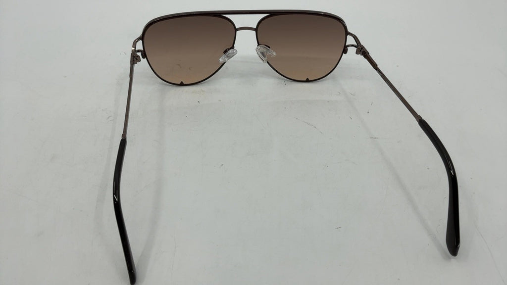 Quay Women's Aviator Sunglasses, UV Protection, Chocolate/Brown