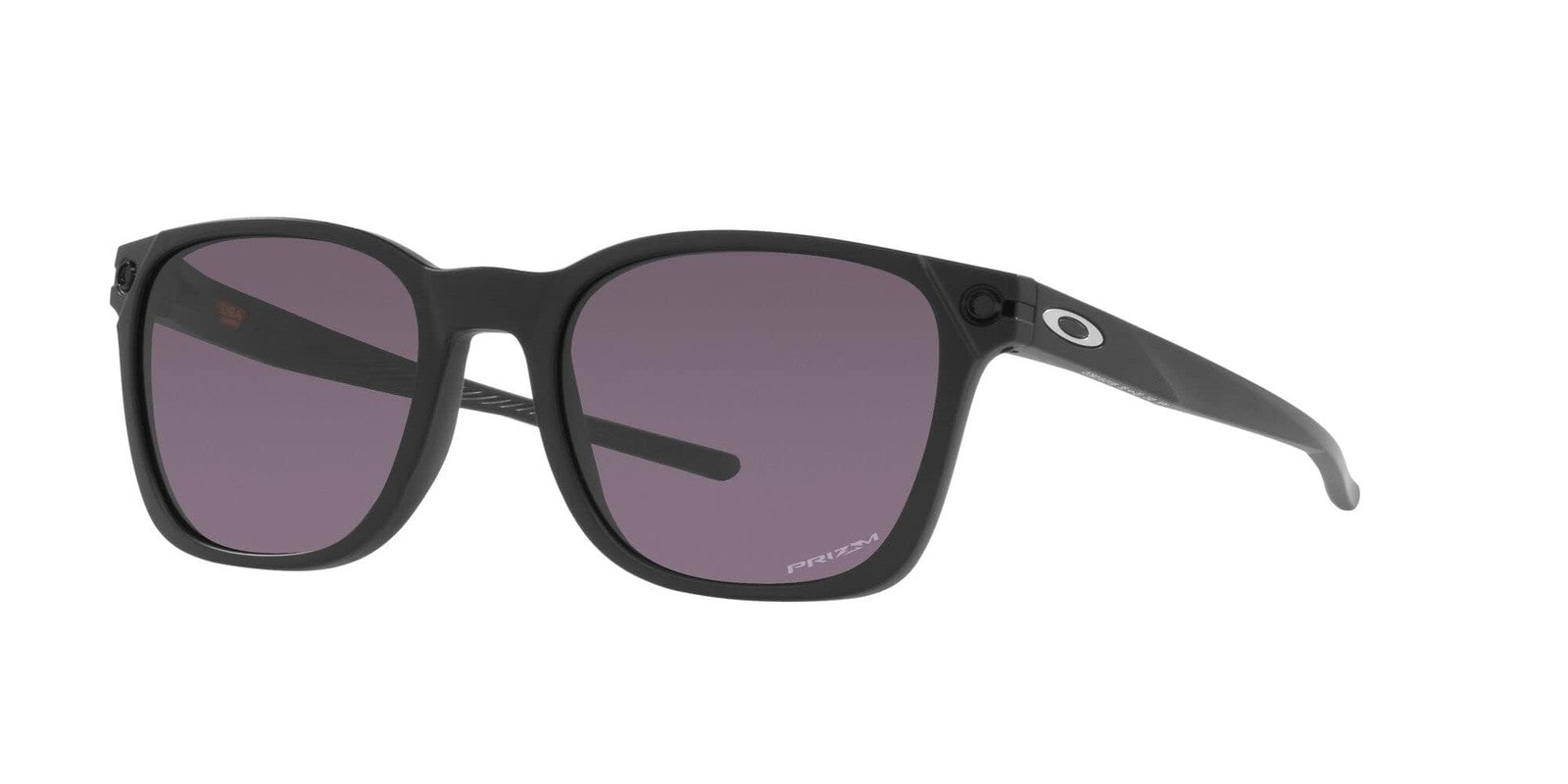 Oakley Mens OO9018 Ojector Square Sunglasses, Matte Black/Prizm Grey, 55 mm