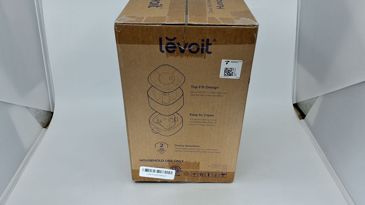 LEVOIT 2.5L Humidifier, Quiet Operation, BPA-Free, Perfect for Baby Nursery