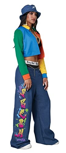 California Costumes, 90's Baby Girl, Adult, Multi, XS (size 4-6)