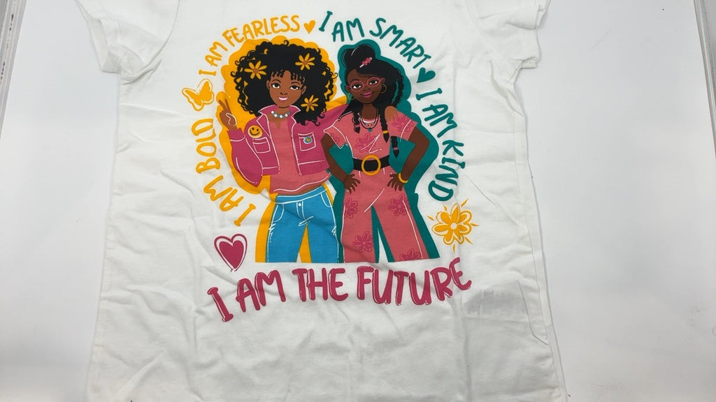 3-Pack Girls' Short Sleeve Tees, Medium, Kindness & Equality Graphics