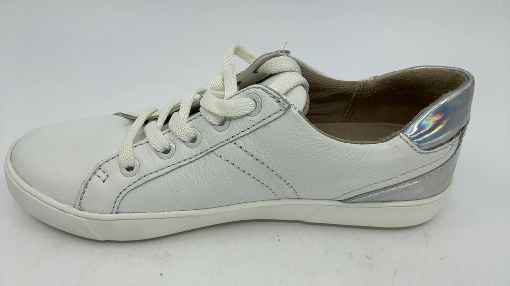 Naturalizer Morrison Womens Sneakers, White Leather, 7.5 M, Comfortable Fit