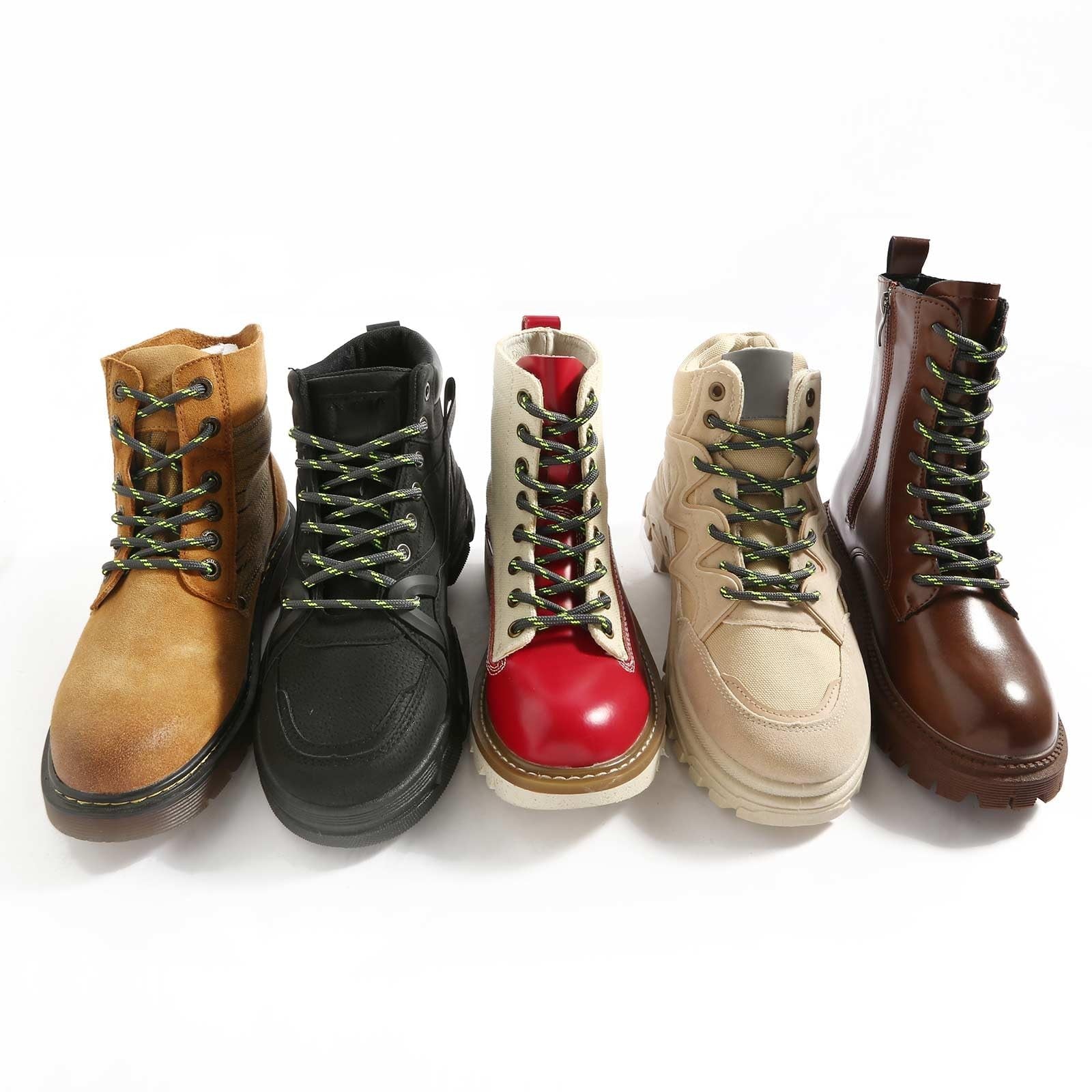 Heavy Duty 39 In Round Dark Gray Boot Laces for Hiking & Work Shoes