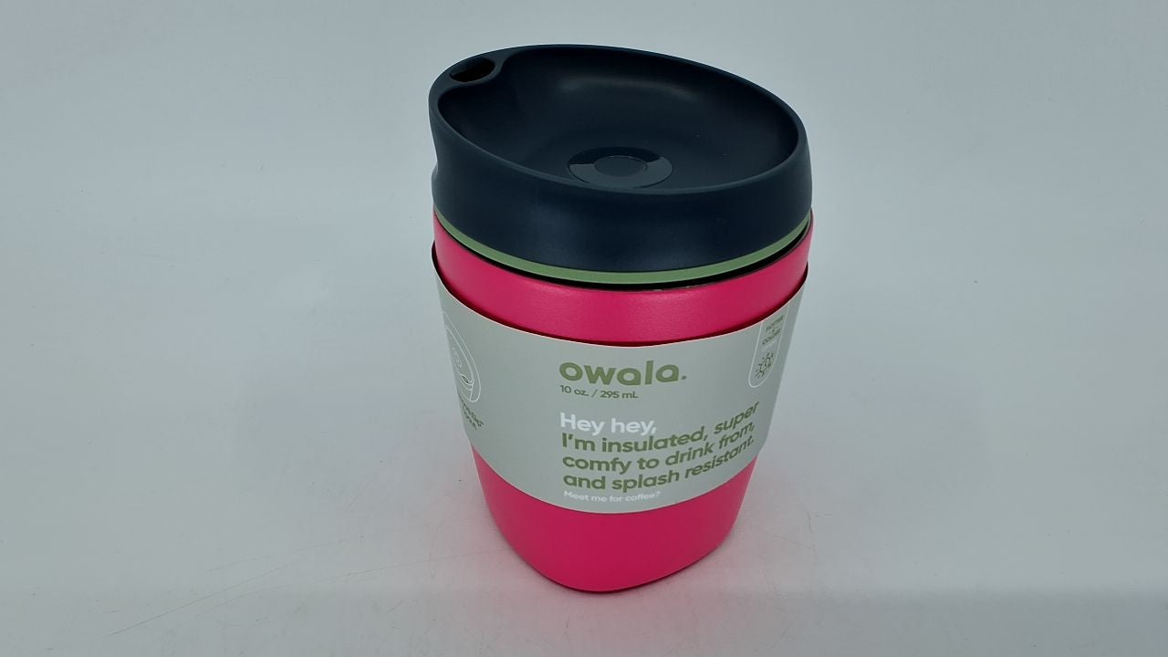 Owala SmoothSip 10 oz Insulated Tumbler, Pink Watermelon Breeze