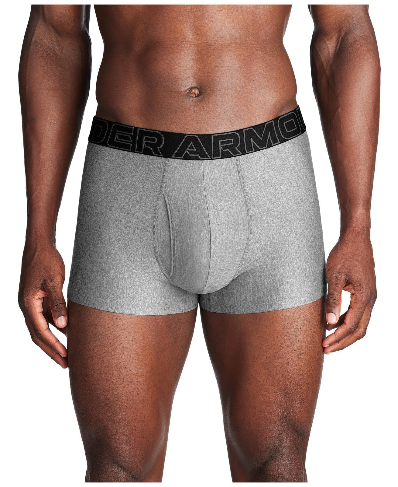 Under Armour Men's 3-Pack Performance Trunk Boxer Briefs, Small, Soft