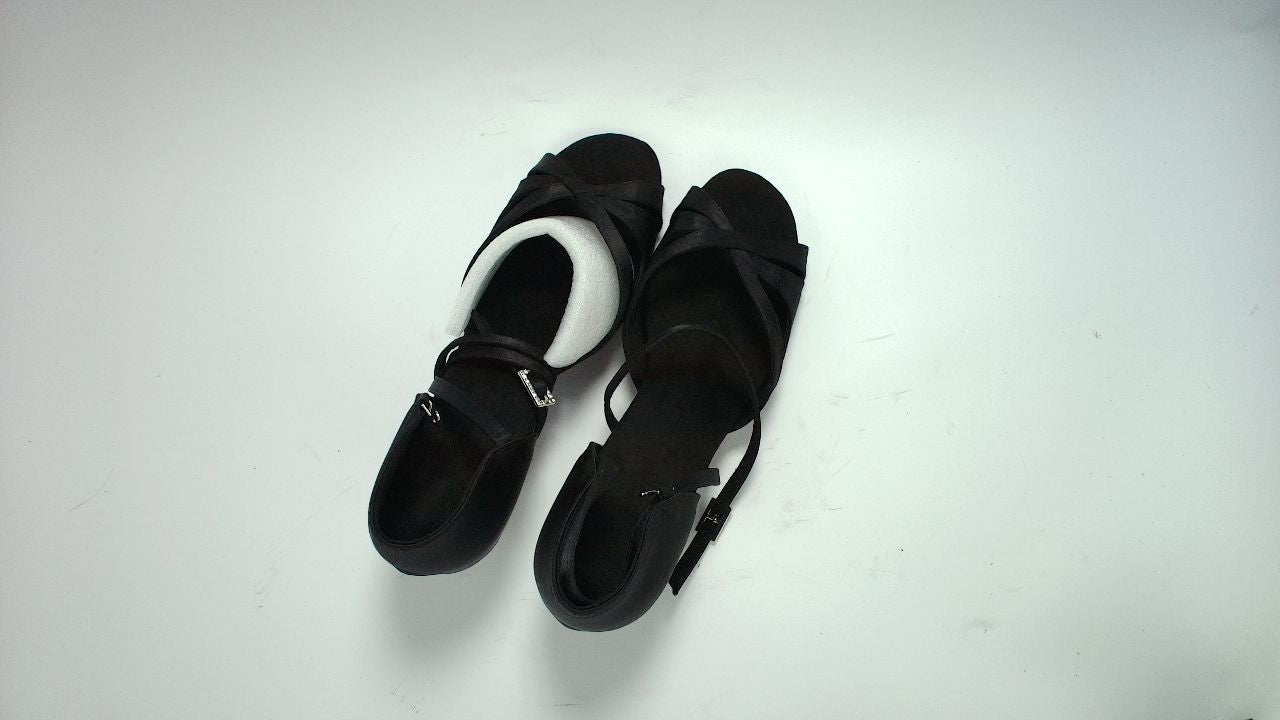 Women's Latin Dance Shoes Female's Ballroom Salsa Dance Shoes with 2.5" Heel, 10