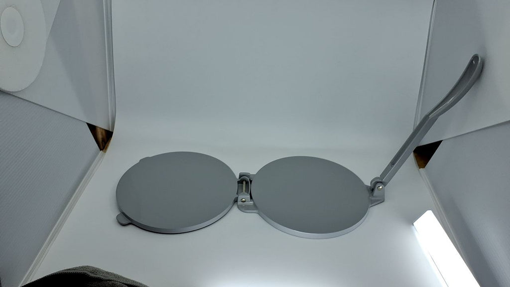 IMUSA USA Tortilla Press, 8 Inch, Silver