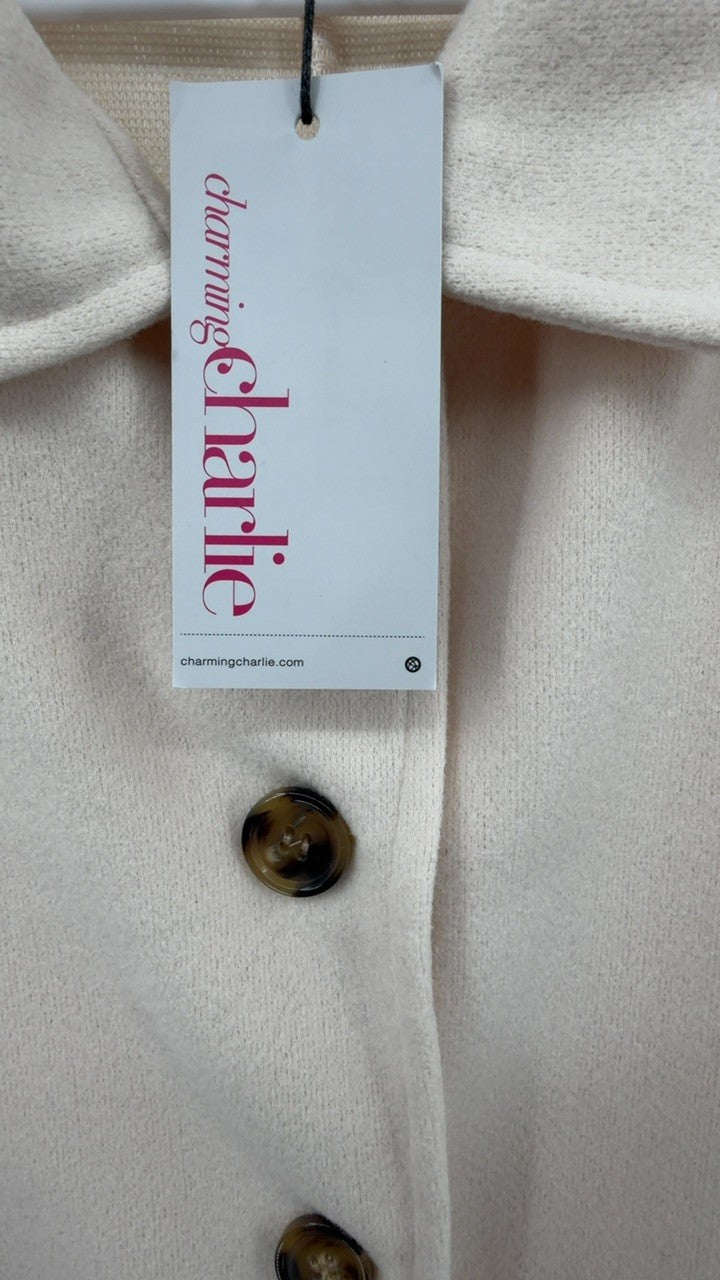 Button Up Long Sleeve Coat