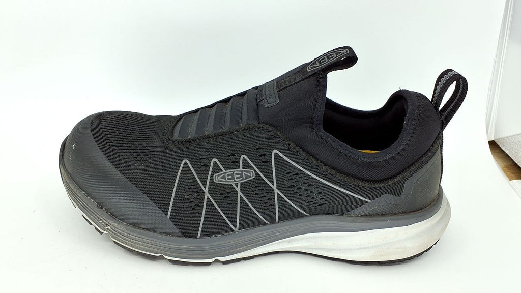 KEEN Utility Men's Industrial Work Shoes, Composite Toe, Size 9, Vapor/Black