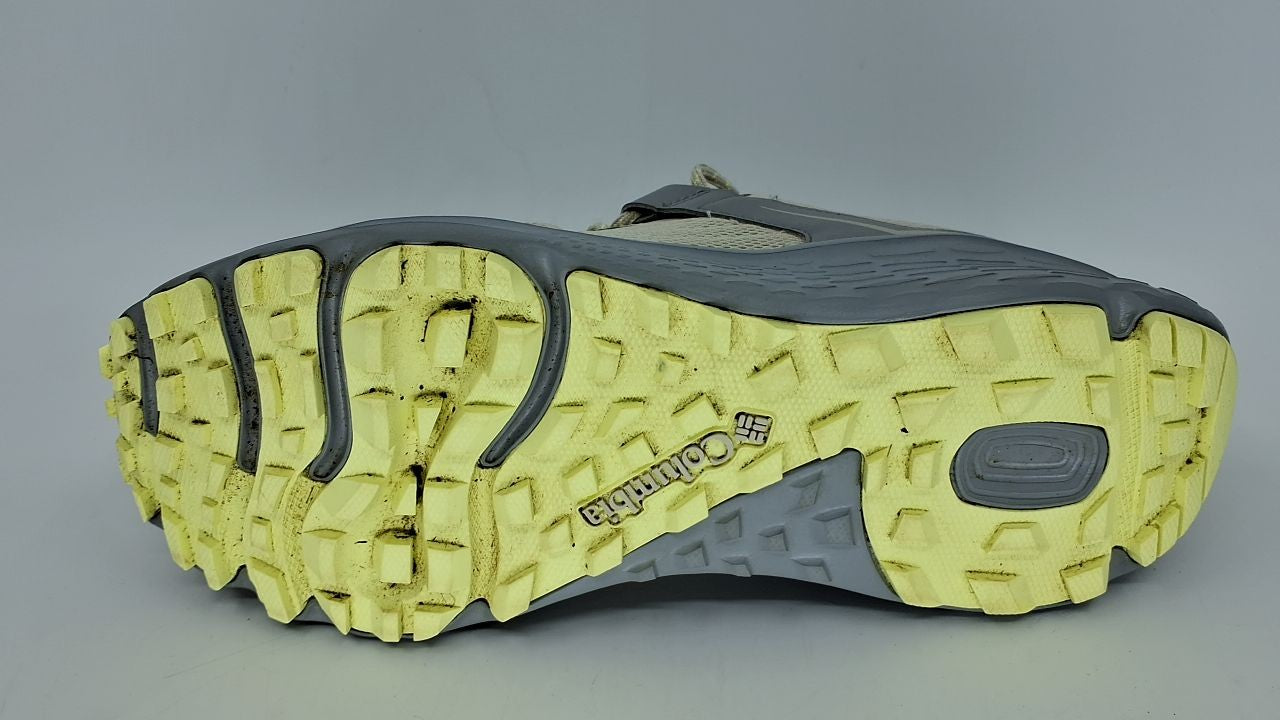 Columbia Womens Vertisol Trail, Cloud Grey/Citron Haze, 8.5 Wide