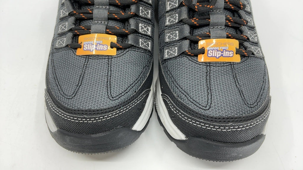 Skechers Men's Summits at Hands Free Slip-in Sneaker,Gray/Orange,8