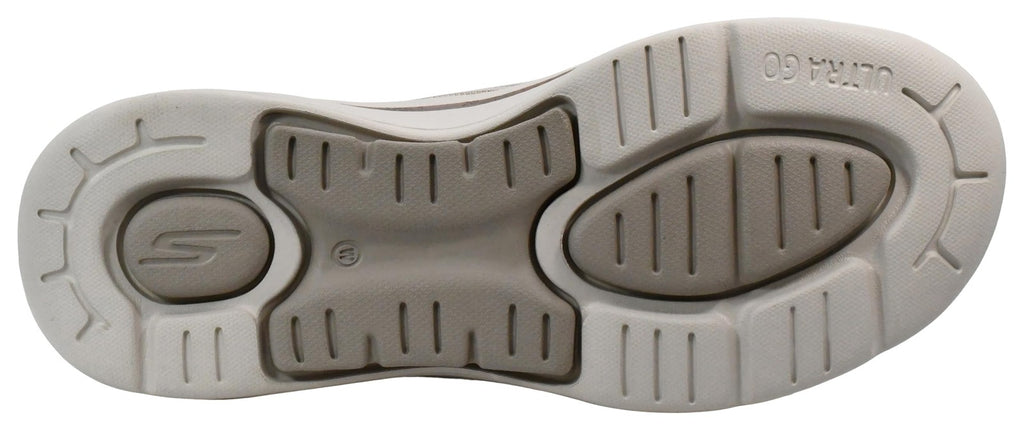 Skechers Women's Go Walk Arch Fit Iconic Sneaker, Taupe, 7.5