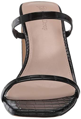 The Drop Women's Avery Sandal, Black, 8.5 B US