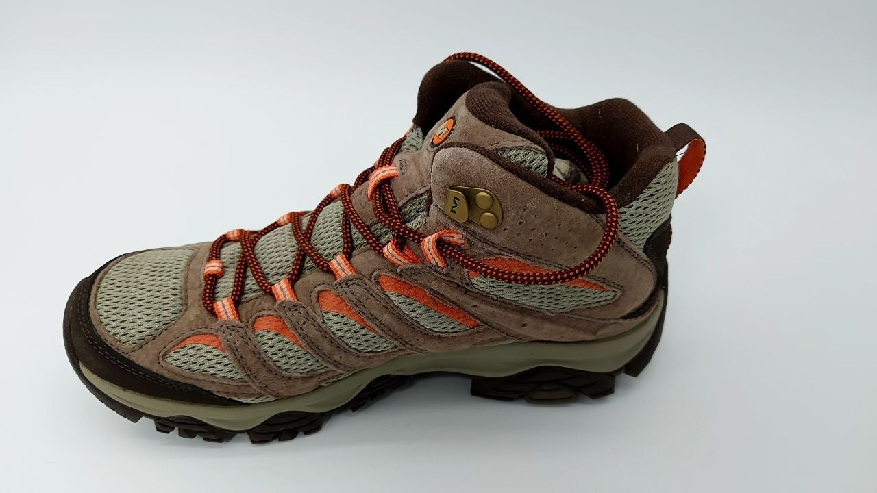 Merrell Women's Moab 3 Mid Waterproof Hiking Boot, BUNGEE CORD, 10 Wide